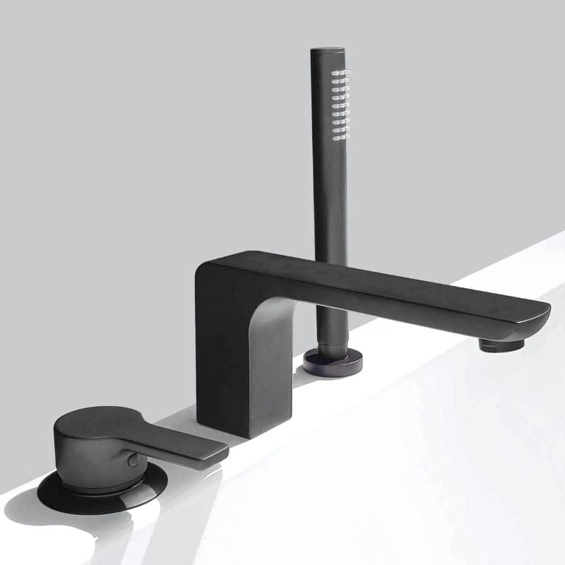 Sanipro Vega Karkantarmatur 3-hulls Svart matt Sanipro Karkantbatteri SA-10700