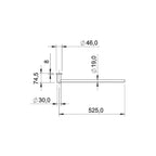 Scandtap Cozied M4 Håndkletørker