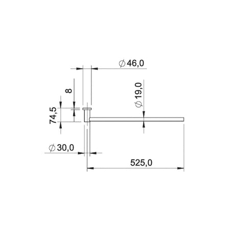 Scandtap Cozied M4 Håndkletørker