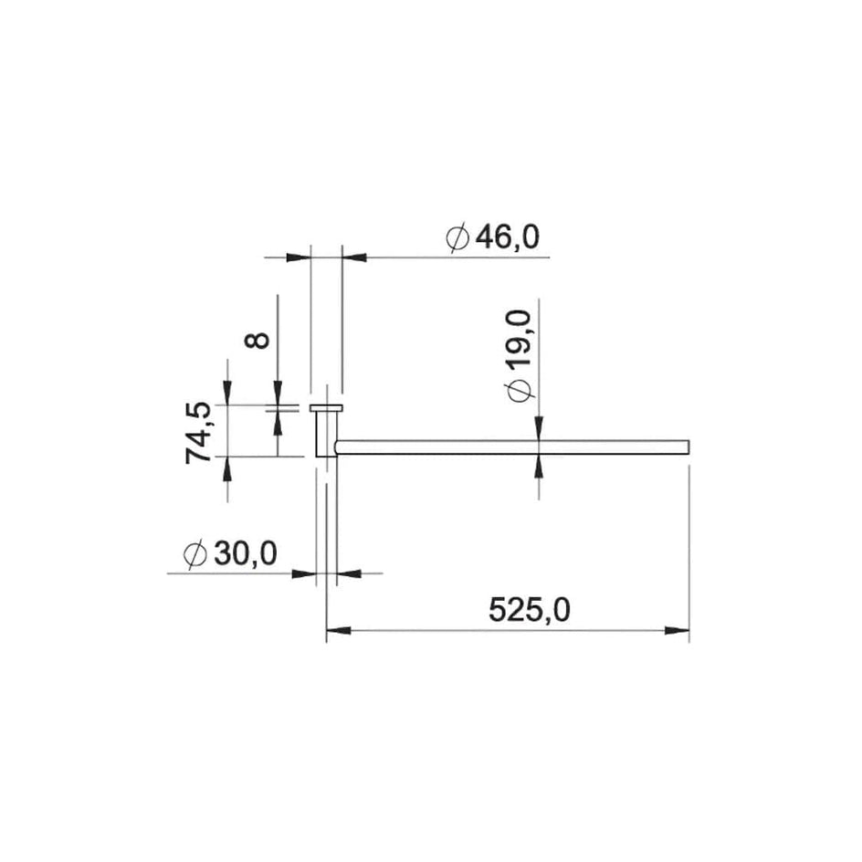 Scandtap Cozied M2 Håndkletørker Scandtap Håndkletørker strøm