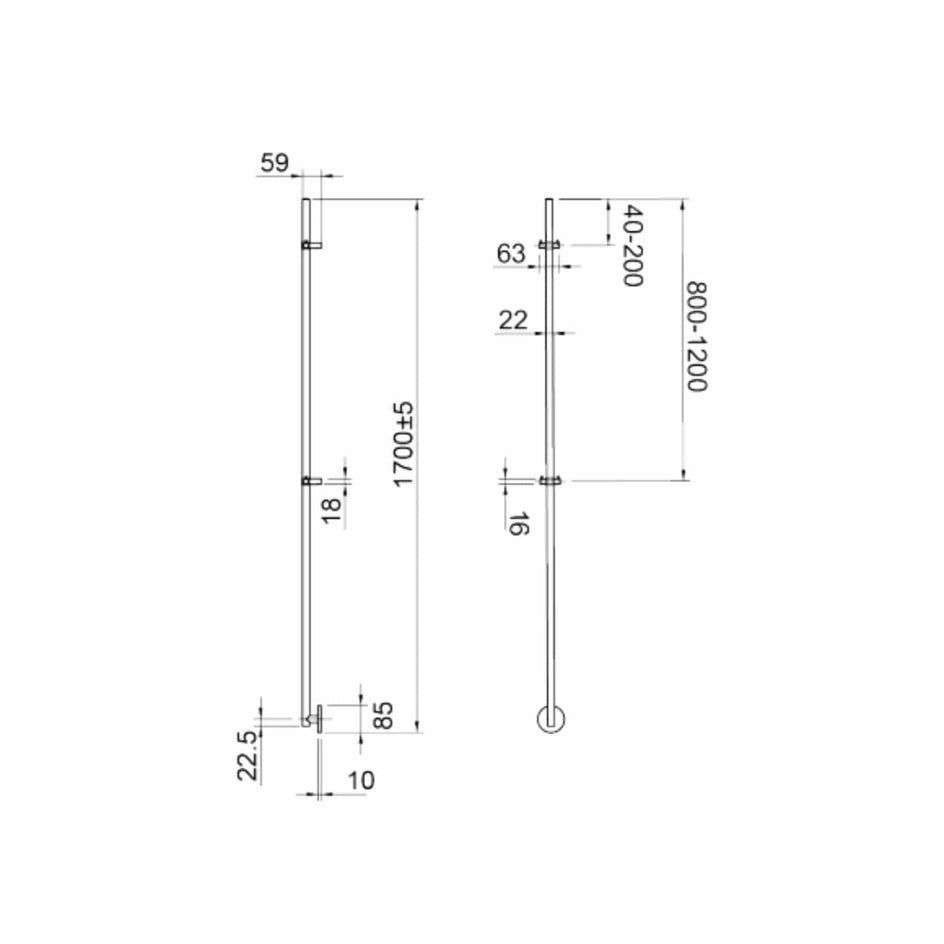 Scandtap Håndkletørker Cozied 1 Scandtap Håndkletørker strøm