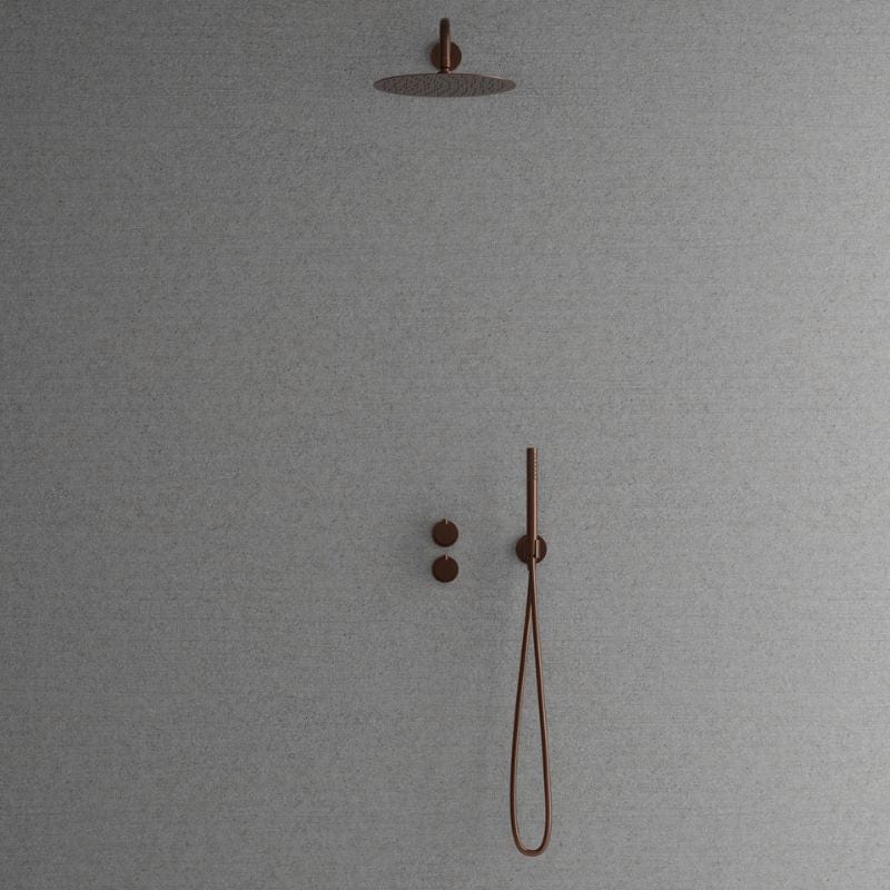 Scandtap Harmonized 2x Takdusj Innbygging Amber Scandtap Blandebatteri innbygging SC-21027