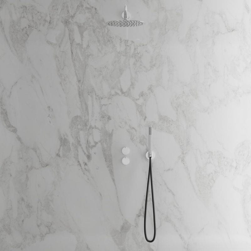 Scandtap Harmonized 2x Takdusj Innbygging Classic Scandtap Blandebatteri innbygging SC-21029