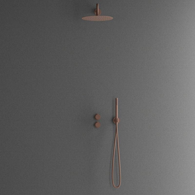 Scandtap Harmonized 2x Takdusj Innbygging Rust Scandtap Blandebatteri innbygging SC-21021