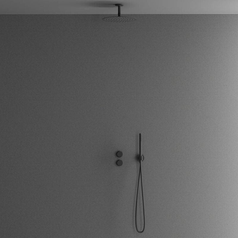 Scandtap Harmonized 2y Takdusj Innbygging Coal Scandtap Blandebatteri innbygging SC-21033