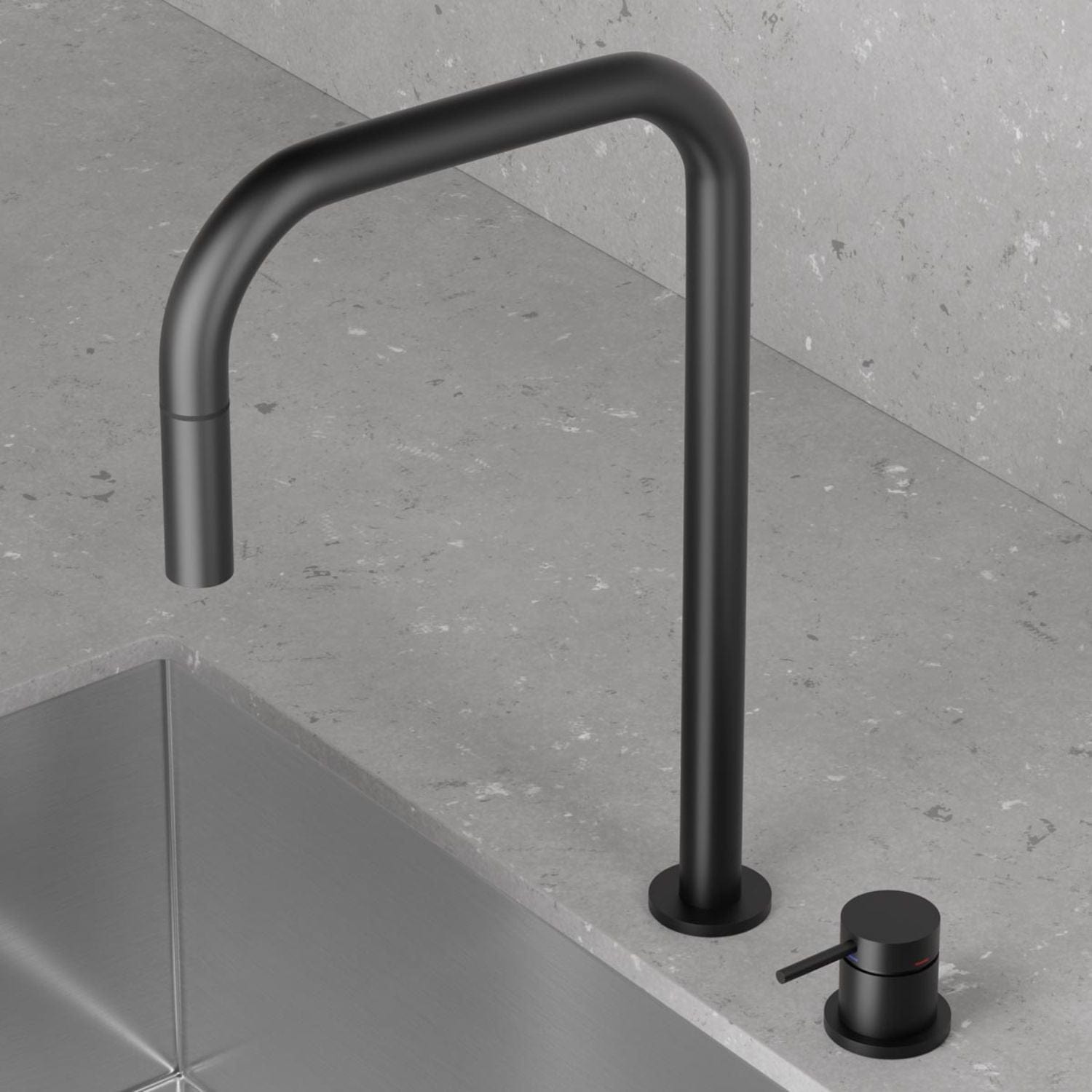 Scandtap Harmonized K2 Square Kjøkkenarmatur Black Scandtap Kjøkkenarmatur SC-30368