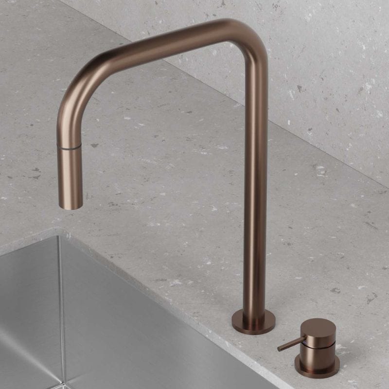 Scandtap Harmonized K2P Square Kjøkkenbatteri Amber Scandtap Kjøkkenarmatur SC-30167