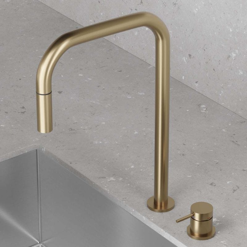 Scandtap Harmonized K2P Square Kjøkkenbatteri Sand Scandtap Kjøkkenarmatur SC-30166