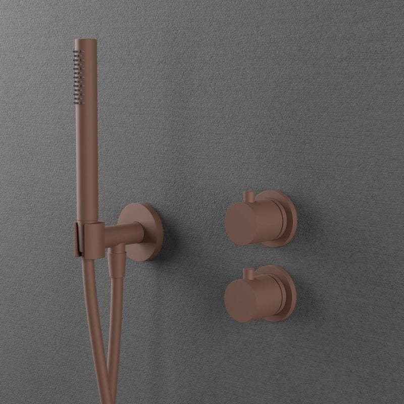 Scandtap Harmonized Takdusj Innbygging Rust Scandtap Blandebatteri innbygging SC-21151