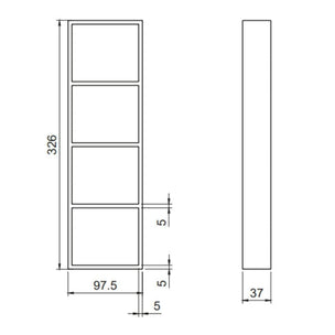 Scandtap Solid D3 Skuffeavdeler