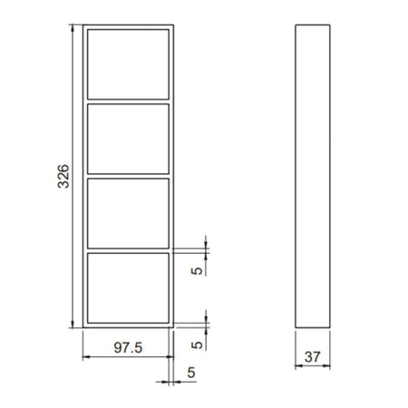 Scandtap Solid D3 Skuffeavdeler