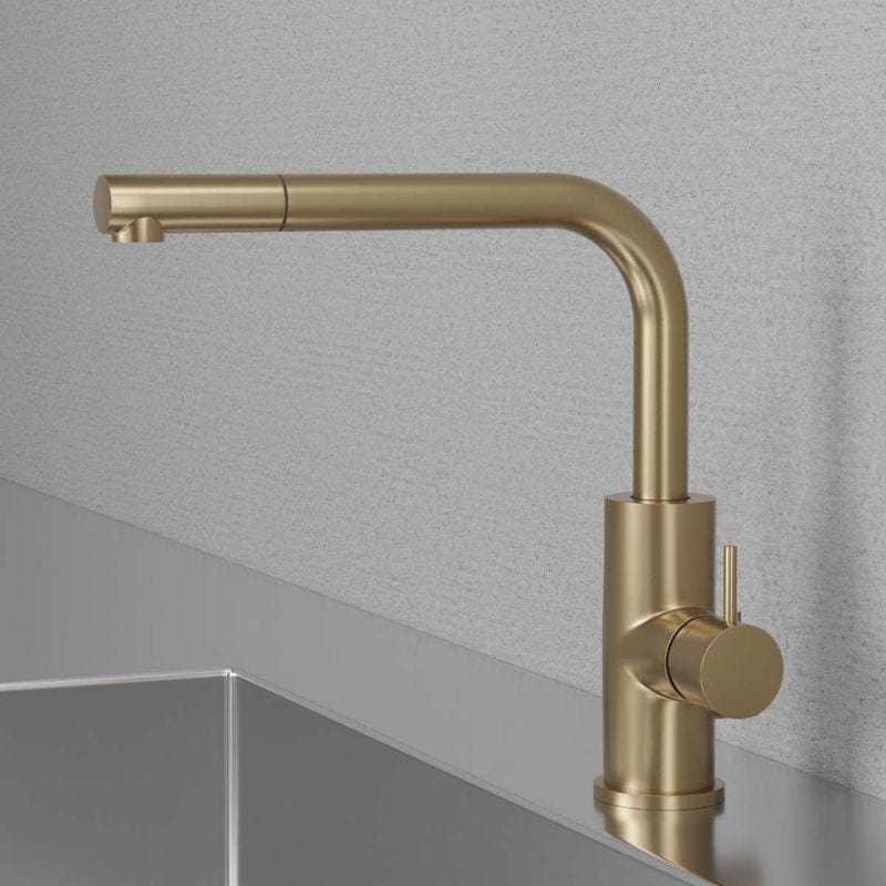 Scandtap Steel Accent 90 Kjøkkenarmatur Sand / 38mm Scandtap Kjøkkenarmatur SC-30186