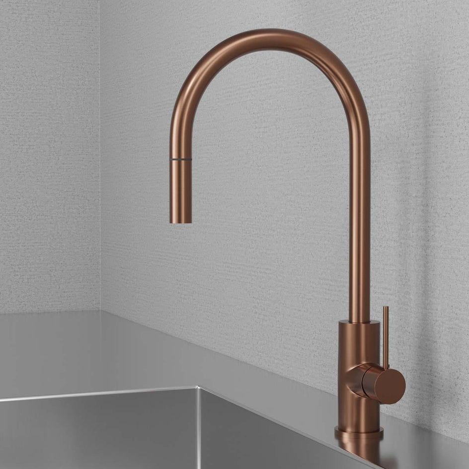 Scandtap Steel Accent D Kjøkkenbatteri Amber Scandtap Kjøkkenarmatur SC-30107