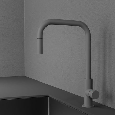 Scandtap Steel Accent Square Kjøkkenarmatur