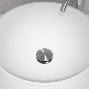 Scandtap Steel Bunnventil Pop-up universal Duo