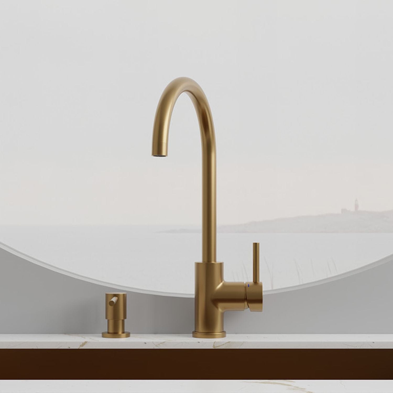 Scandtap Steel Curve Kjøkkenarmatur Sand Scandtap Kjøkkenarmatur SC-30001