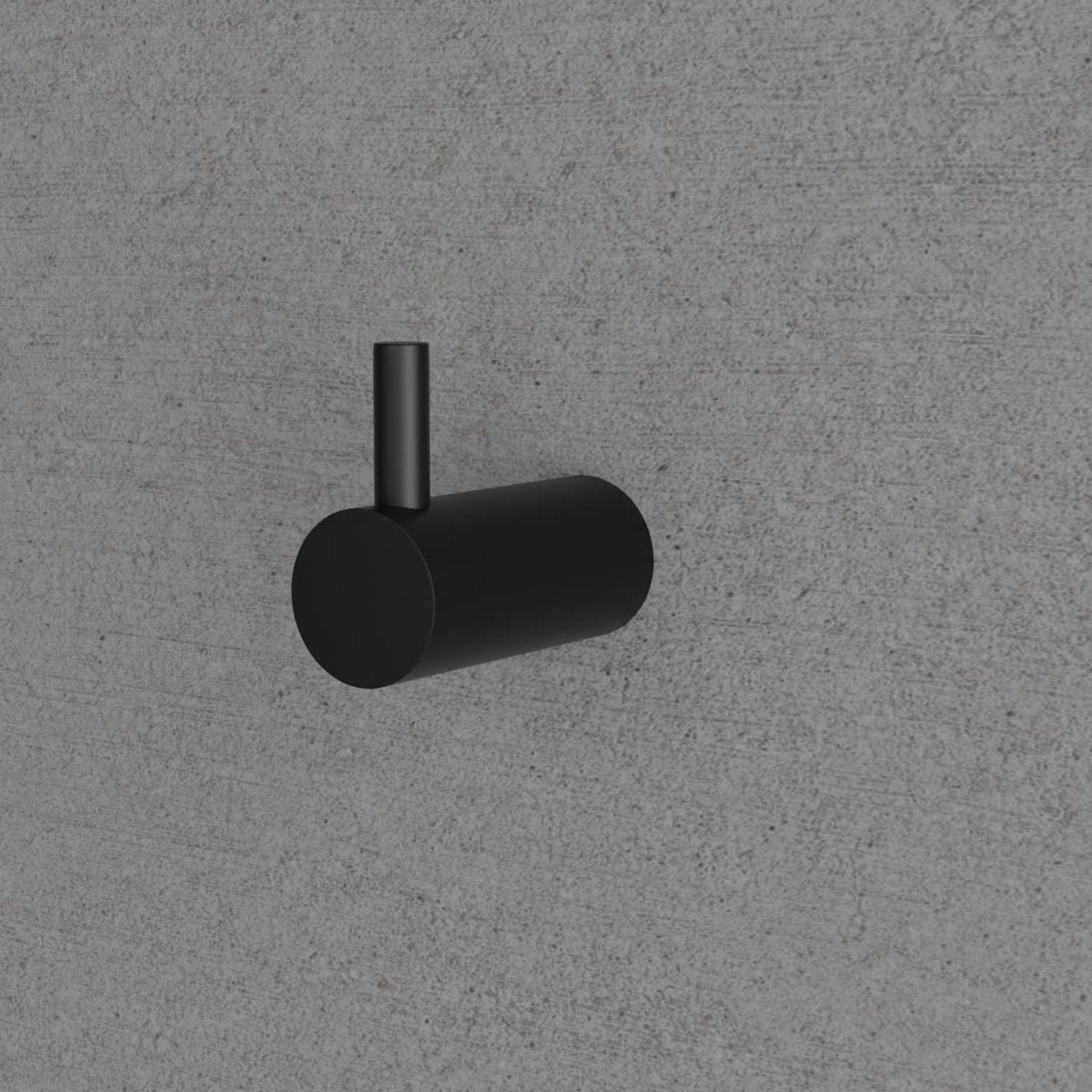 Scandtap Steel Enkel Krok Style Black Scandtap Knagger SC-15103