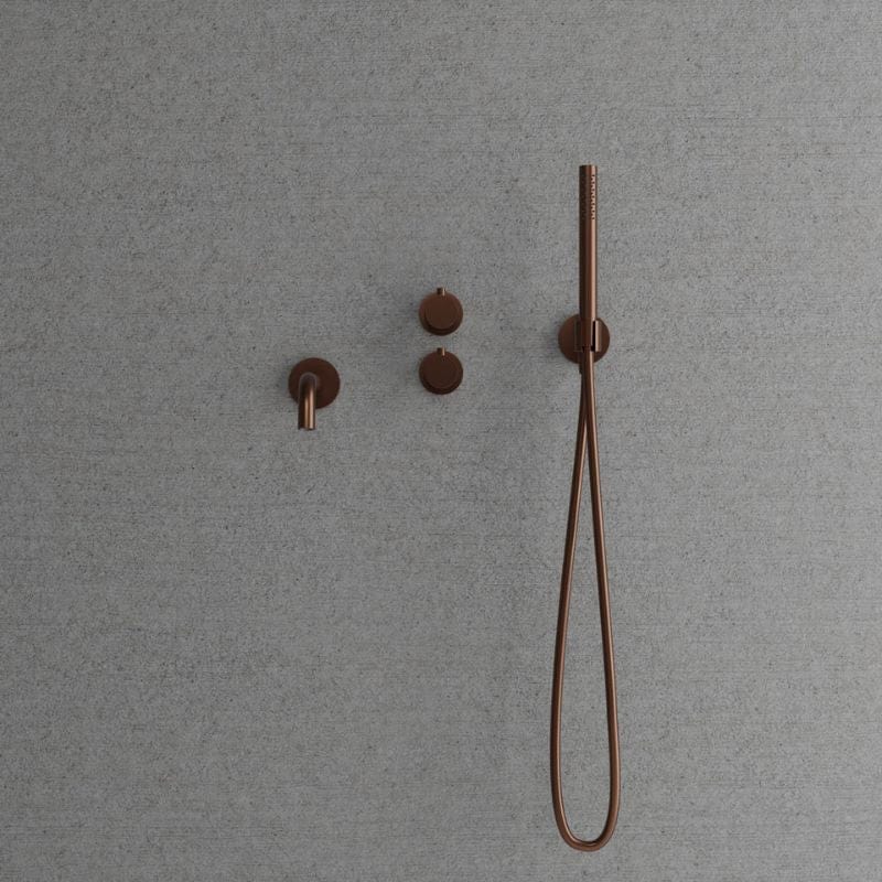 Scandtap Steel Harmonized 4 Badekararmatur Innbygging Amber Scandtap Blandebatteri innbygging SC-21067