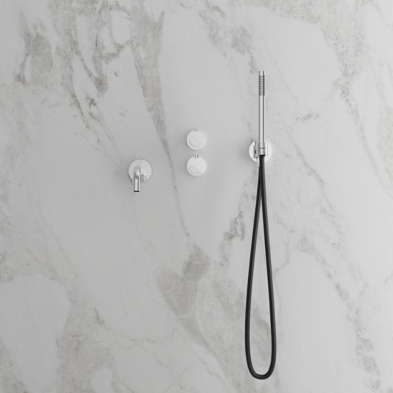 Scandtap Steel Harmonized 4 Badekararmatur Innbygging Classic Scandtap Blandebatteri innbygging SC-21069