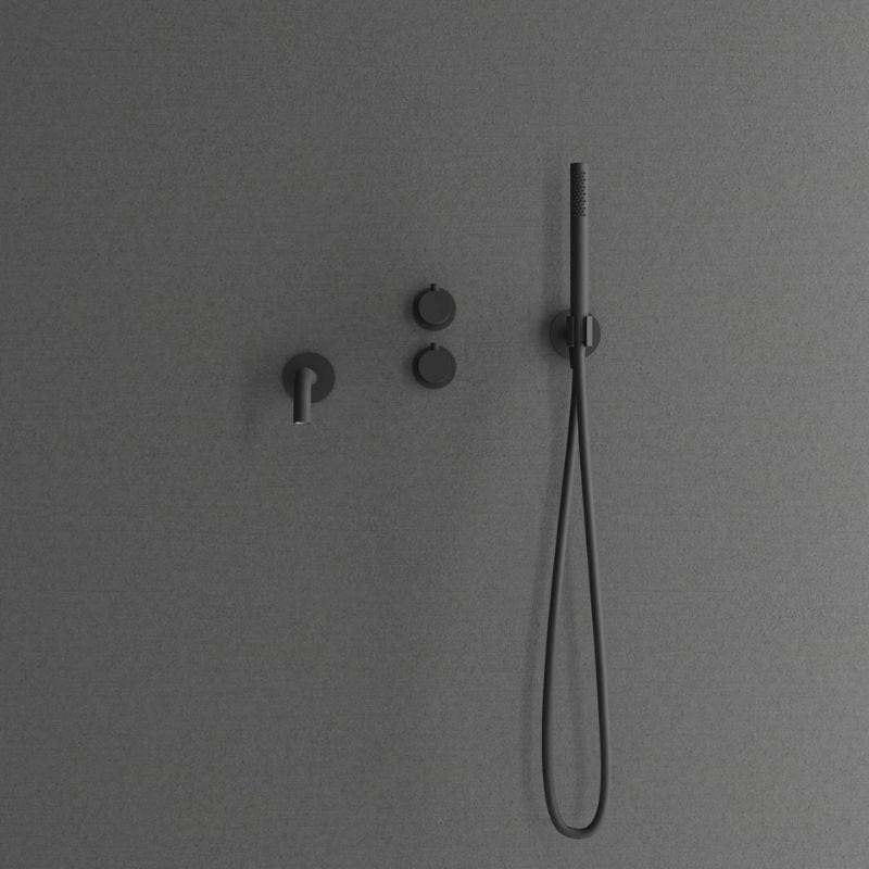 Scandtap Steel Harmonized 4 Badekararmatur Innbygging Coal Scandtap Blandebatteri innbygging SC-21063