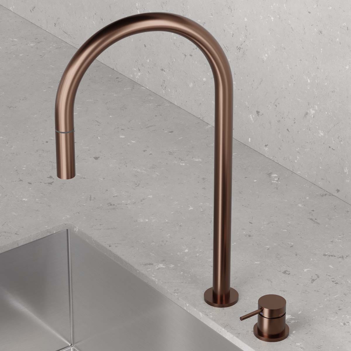 Scandtap Steel Harmonized K2P Kjøkkenarmatur Amber Scandtap Kjøkkenarmatur SC-30147