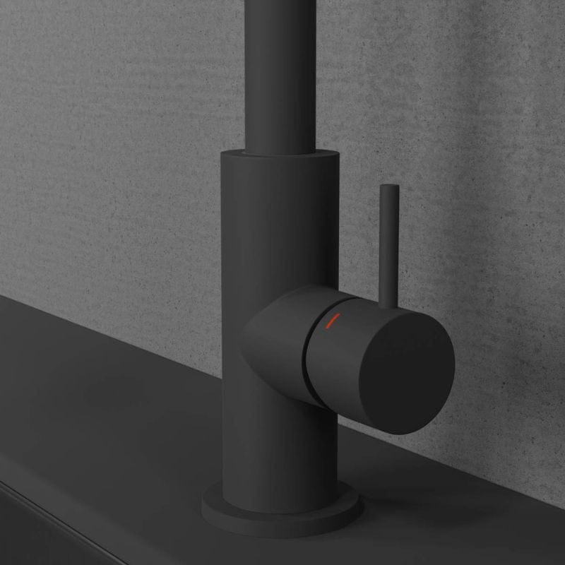 Scandtap Steel Short Bar Mixer Handle 5mm Coal Scandtap Reservedel blandebatteri SC-32006