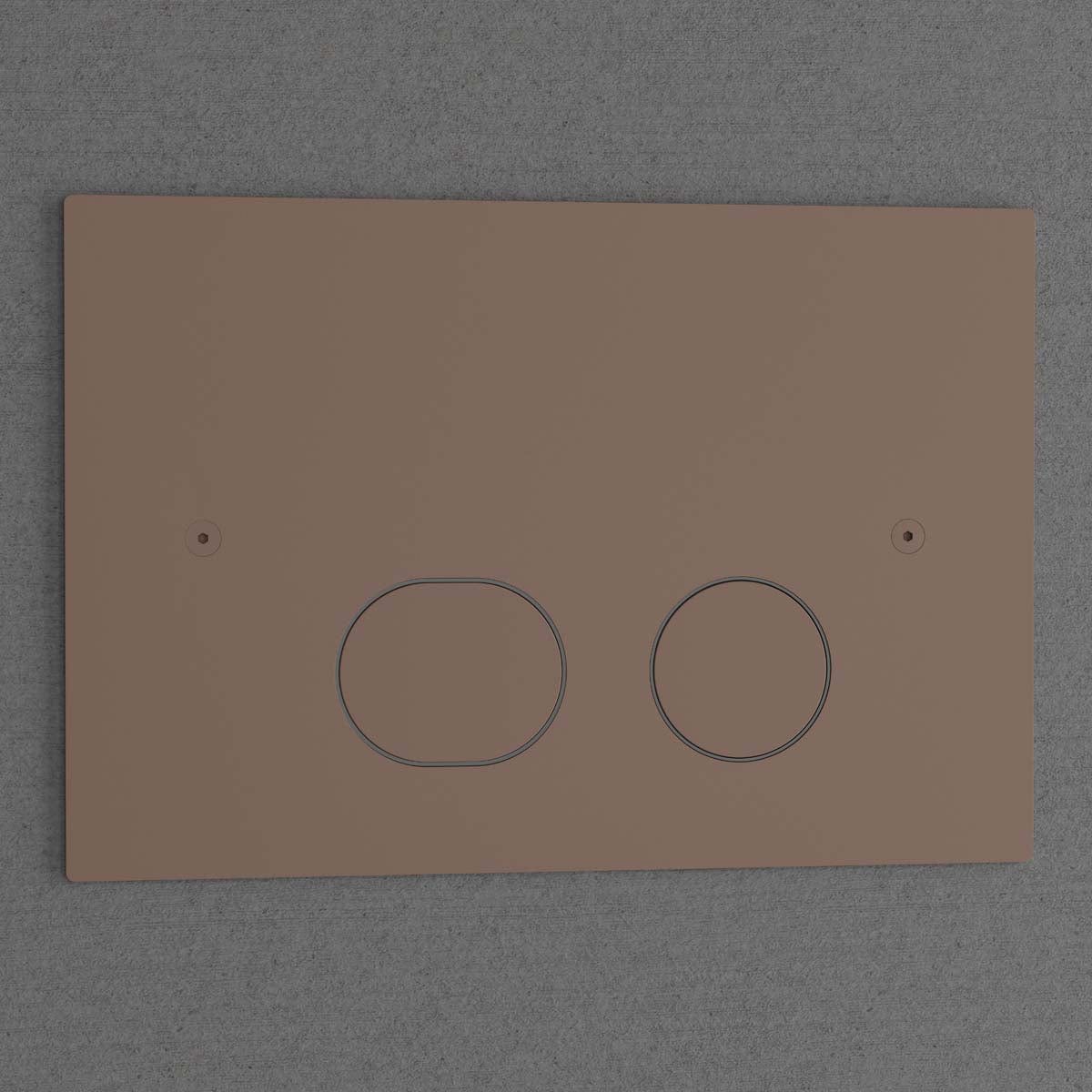 Scandtap Steel Style T Spyleplate Rust Scandtap Betjeningsplate og trykknapper SC-15074