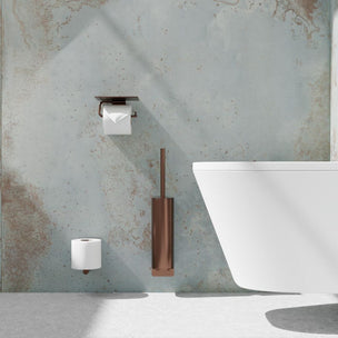 Scandtap Style Toalettrullholder med Hylle