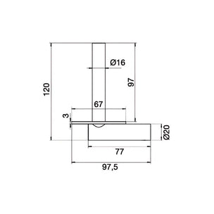 Scandtap Style Reserverullholder