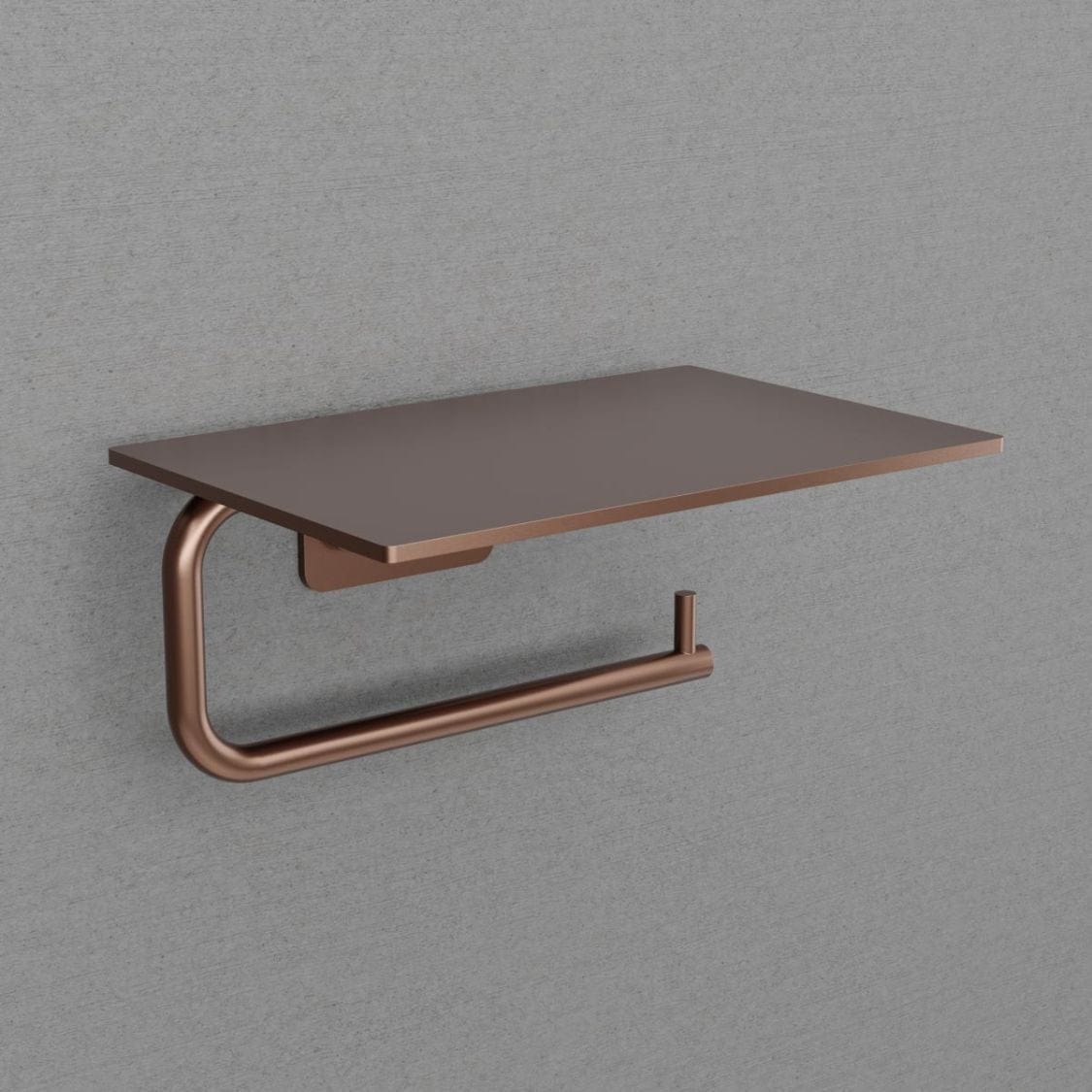 Scandtap Toalettpapirholder med Hylle Amber Scandtap Toalettrullholder SC-15092