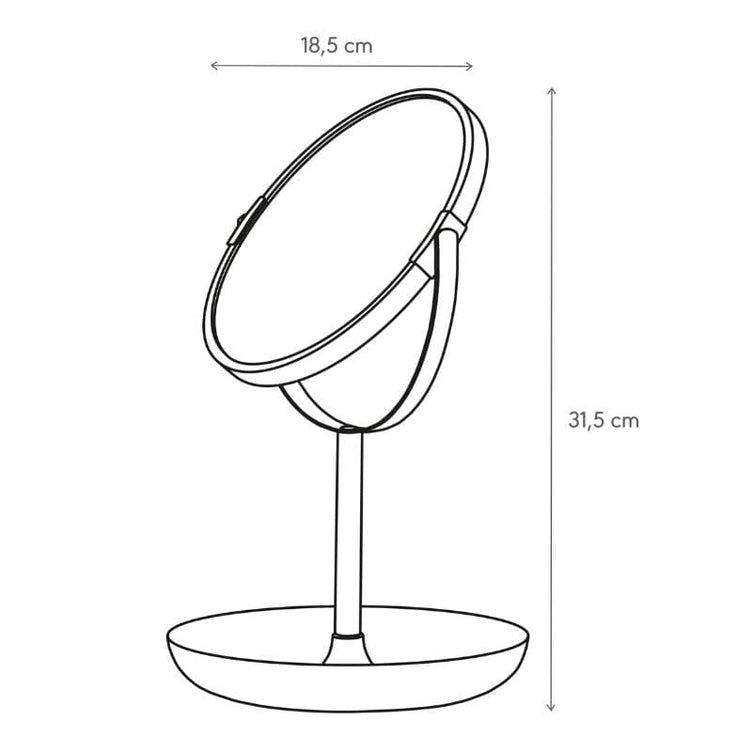 Sealskin Brix Sminkespeil 5x