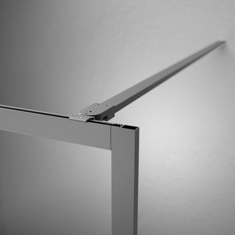 Sealskin Contour Stabiliseringsstag 100cm med festebraketter - kappbar Matt grå Sealskin Støttestag CO-CD82100X140000