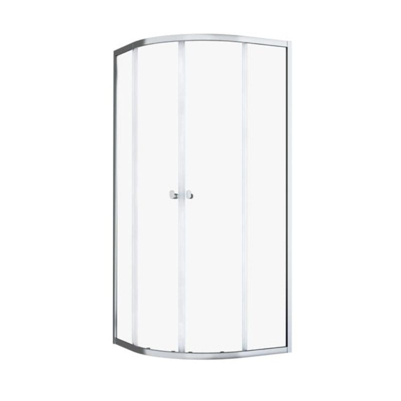 Sealskin Hooked Kvadrant med 2 skyvedører 90x90 krom Krom / 90x90cm Sealskin Dusjdør CO-CX6290C6265100