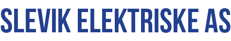 Slevik-Elektriske logo