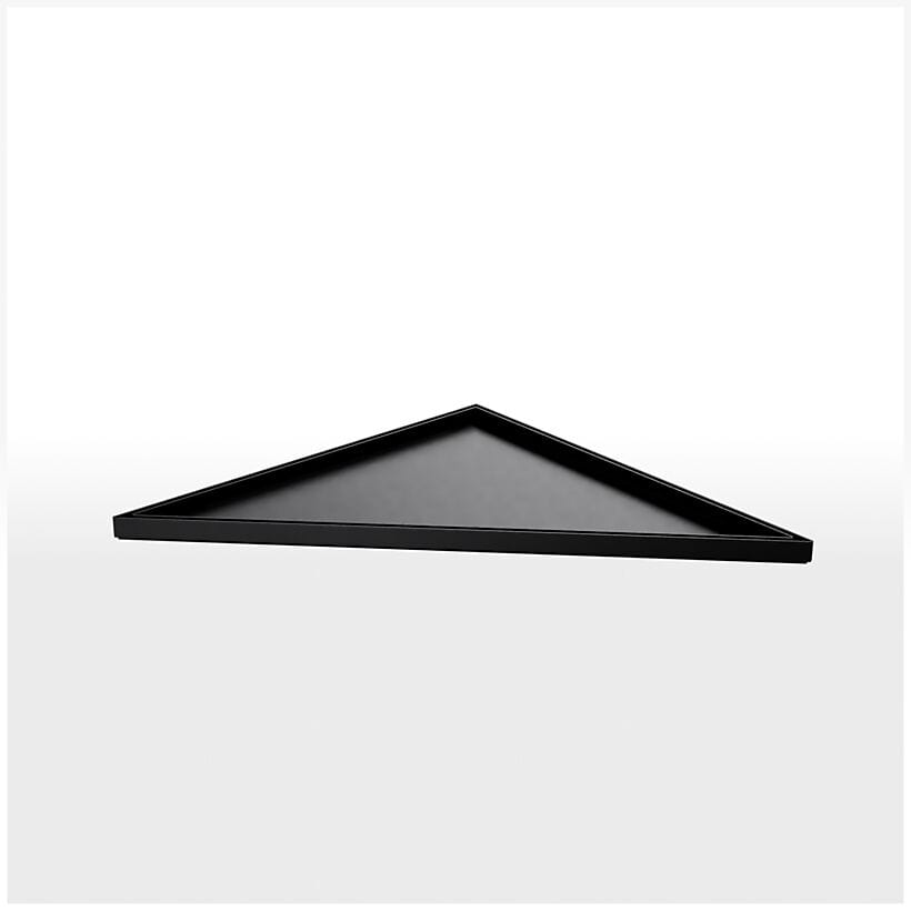 Slidedrain Hjørnerist Tile Insert Svart matt / 30cm Slidedrain Slukrist GRO-1382611