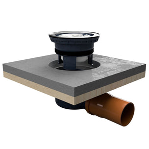 Slidedrain Model 1 Høydejusterbar Slukoverdel