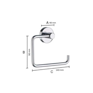 Smedbo 341 Toalettpapirholder Home - kan limes