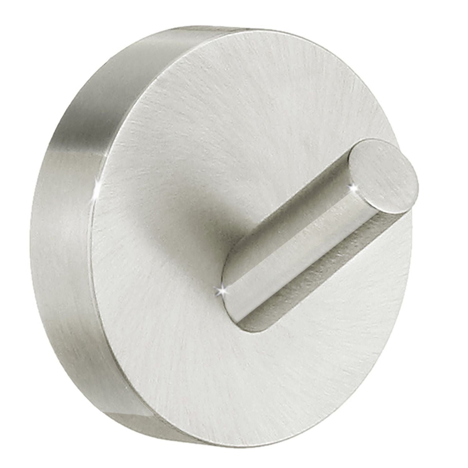 Smedbo 355 Stor Enkel Krok Home - kan limes Børstet nikkel Smedbo Knagger SM-H355N