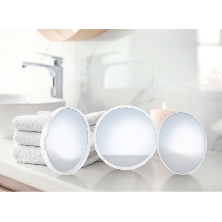 Smedbo 623 reisespeil 3 speilsider - Normal/5x/12x