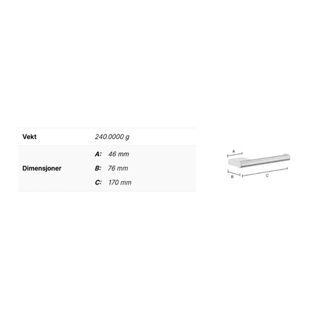 Smedbo AK3411 Toalettpapirholder Air