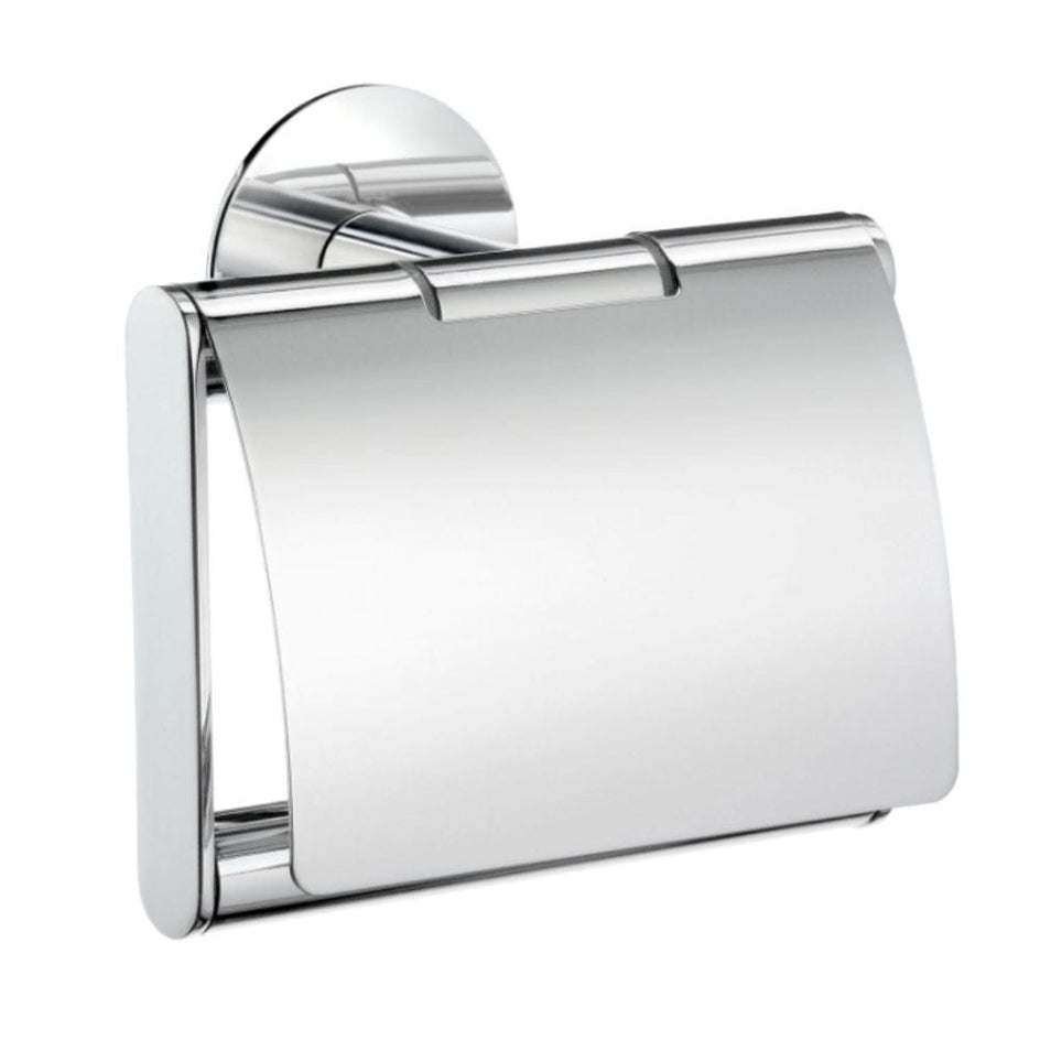 Smedbo Dot 3414 Toalettpapirholder med Lokk Polert krom Smedbo Toalettrullholder SM-TK3414