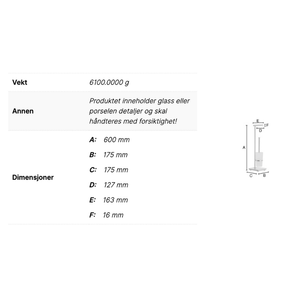 Smedbo FK603 Toalettpapirholder/Børste