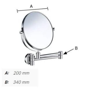 Smedbo Outline 445 Sminkespeil - 7x