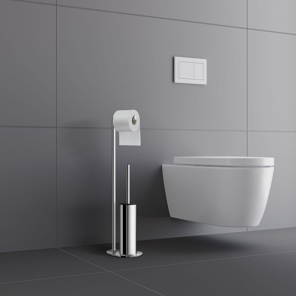 Smedbo Outline 613 Toalettpapirholder / WC-børste Smedbo Toalettrullholder