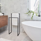 Smedbo Outline 614 Håndklestang dobbel