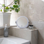 Smedbo Outline LED Sminkespeil x7 forstørring Ø18cm