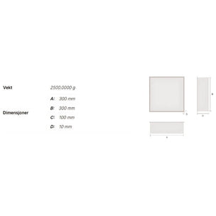 Smedbo Sideline 5022 Veggnisje for dusj og bad
