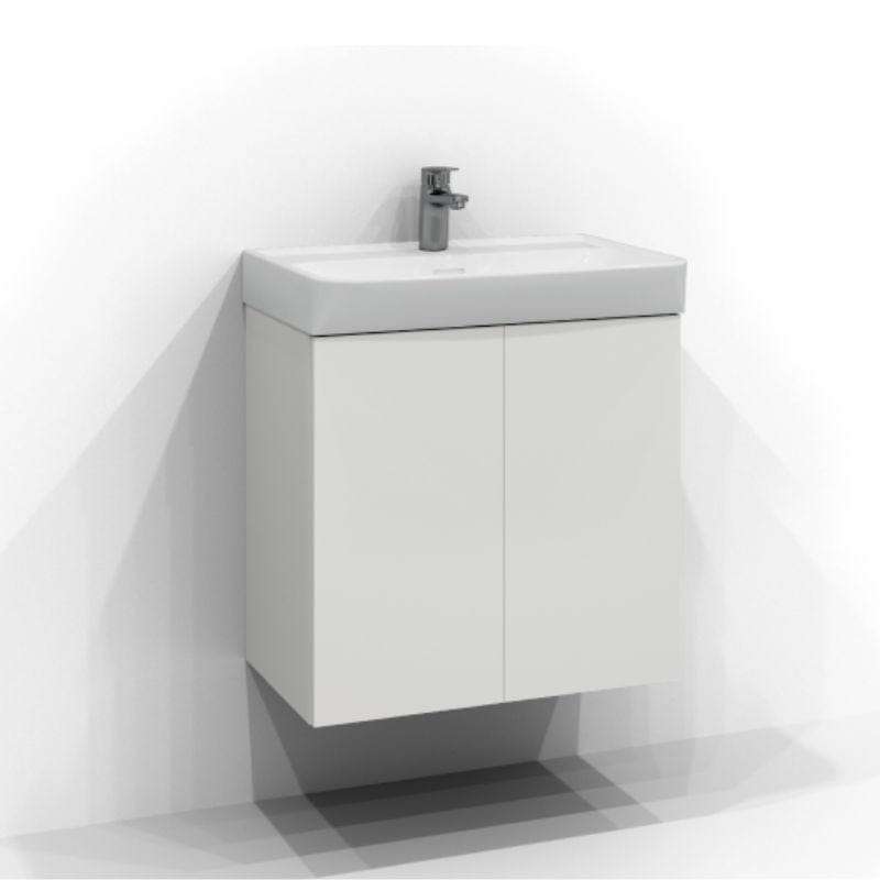 Svedbergs Bloc Servantskap D35 med 2 dører Hvit / 60cm Svedbergs Servantskap SV-560112