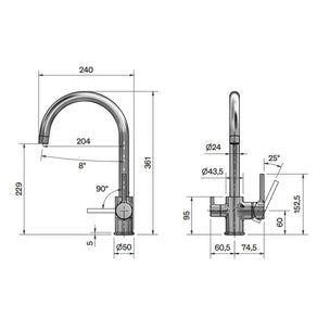 Svedbergs Fossen Kjøkkenarmatur
