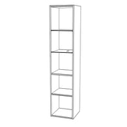 Svedbergs Høyskap Skrog - uten skapdør